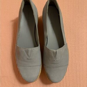 Women's Gray Slip-On Shoes
